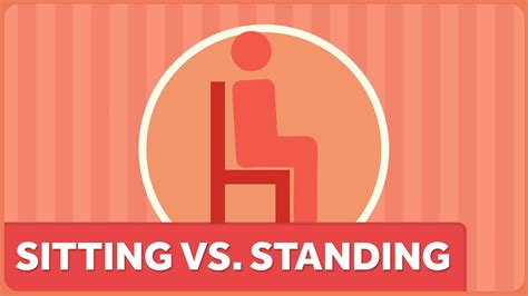 Use a supportive adjustable stool or ergonomic chair to sit periodically. . Stomach sitting vs standing